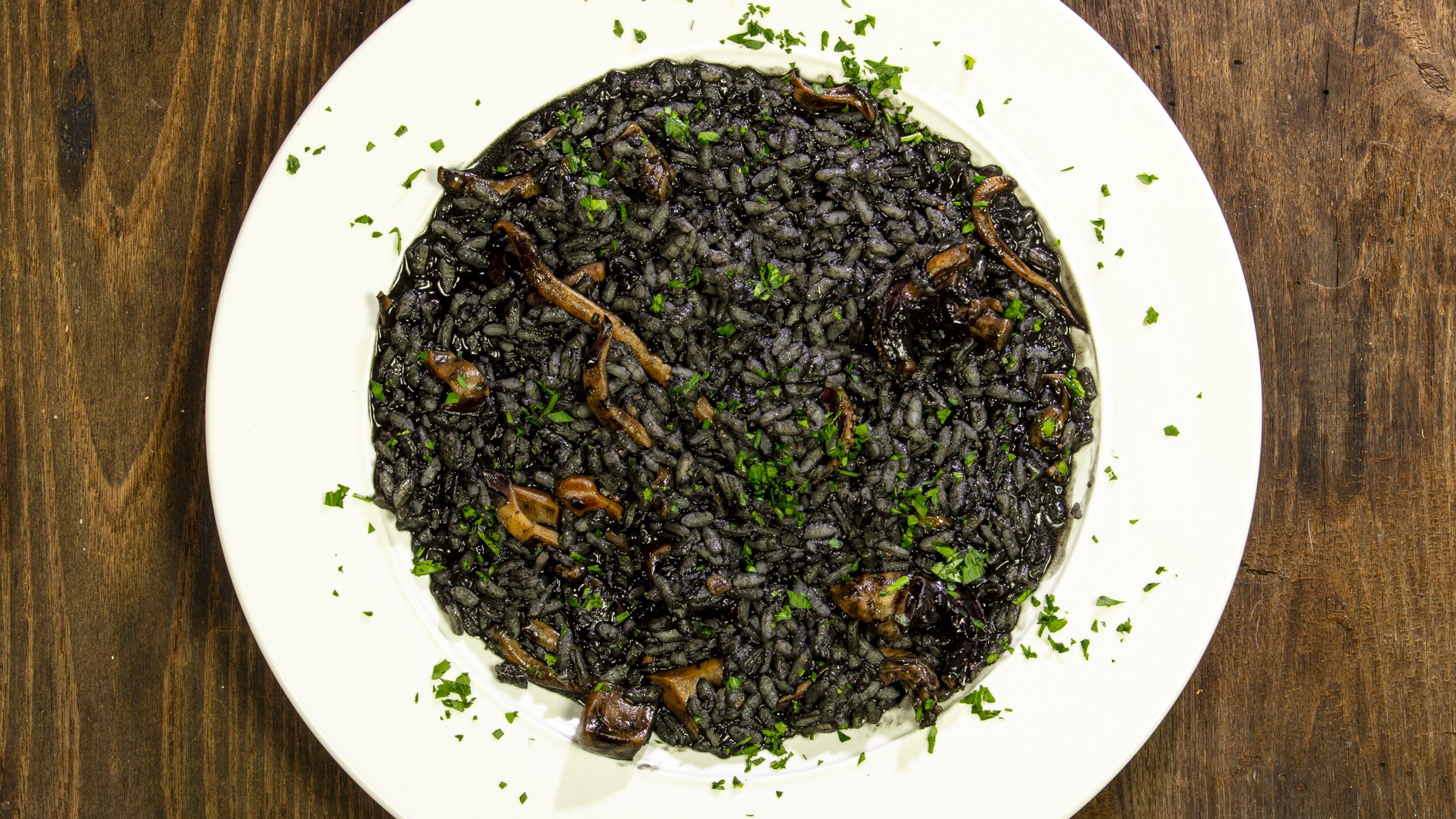 Risotto al Nero di Seppia